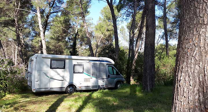 emplacement mobil home camping