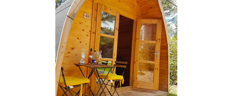 mobil-home en bois à Marseille