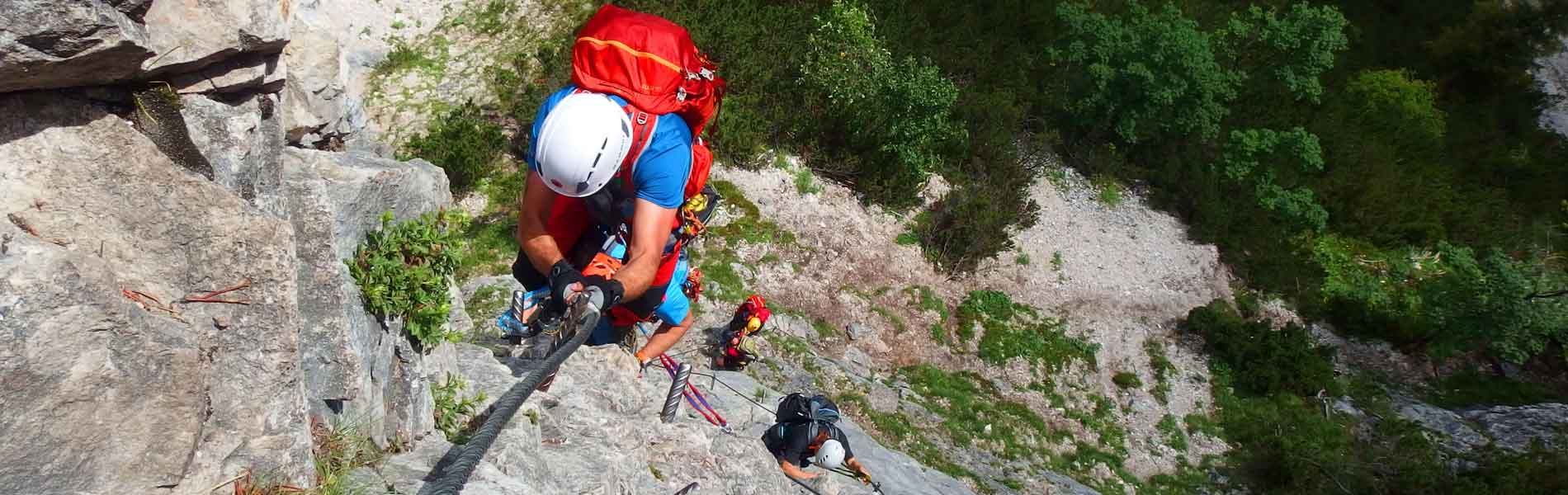 Via ferrata dans les Bouches du Rhône