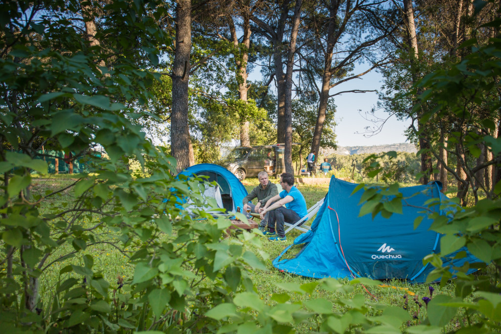 Youcamp Camping du Garlaban emplacement tente