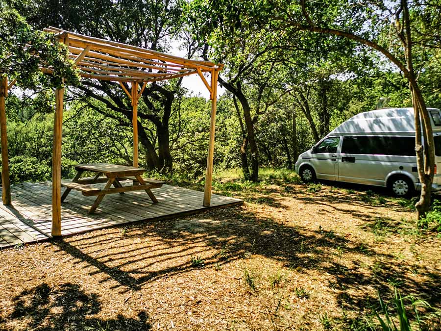 Emplacement premium Camping du Garlaban