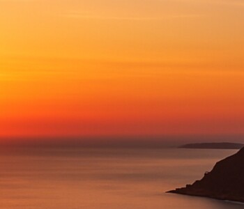 Coucher de soleil en Provence