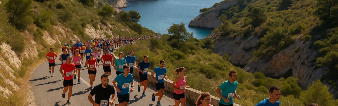 aperçu du marathon marseille cassis